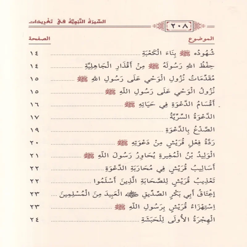 السيرة النبوية في تغريدات