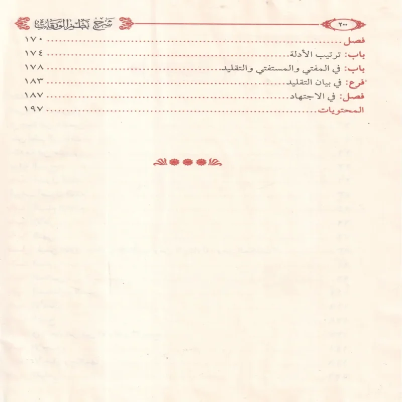 شرح نظم الورقات في اصول الفقه