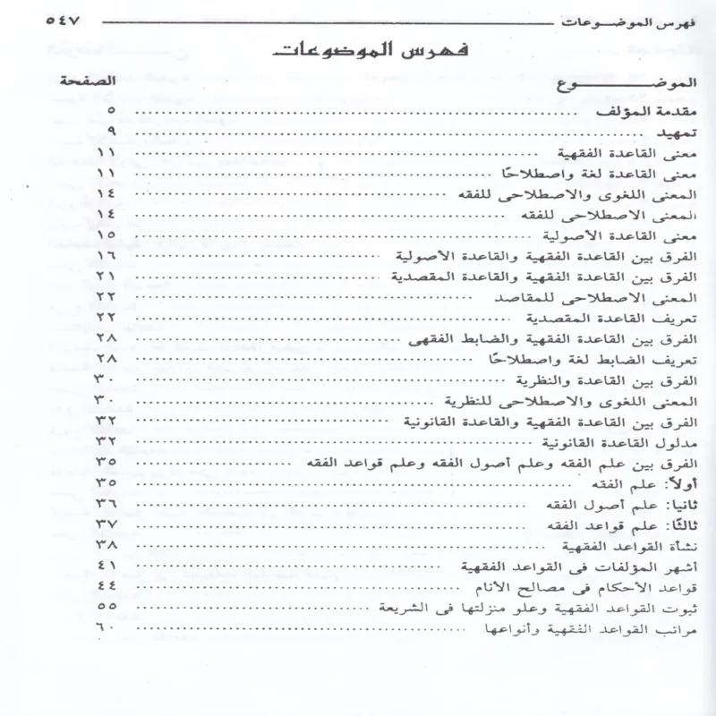 القواعد الفقهية