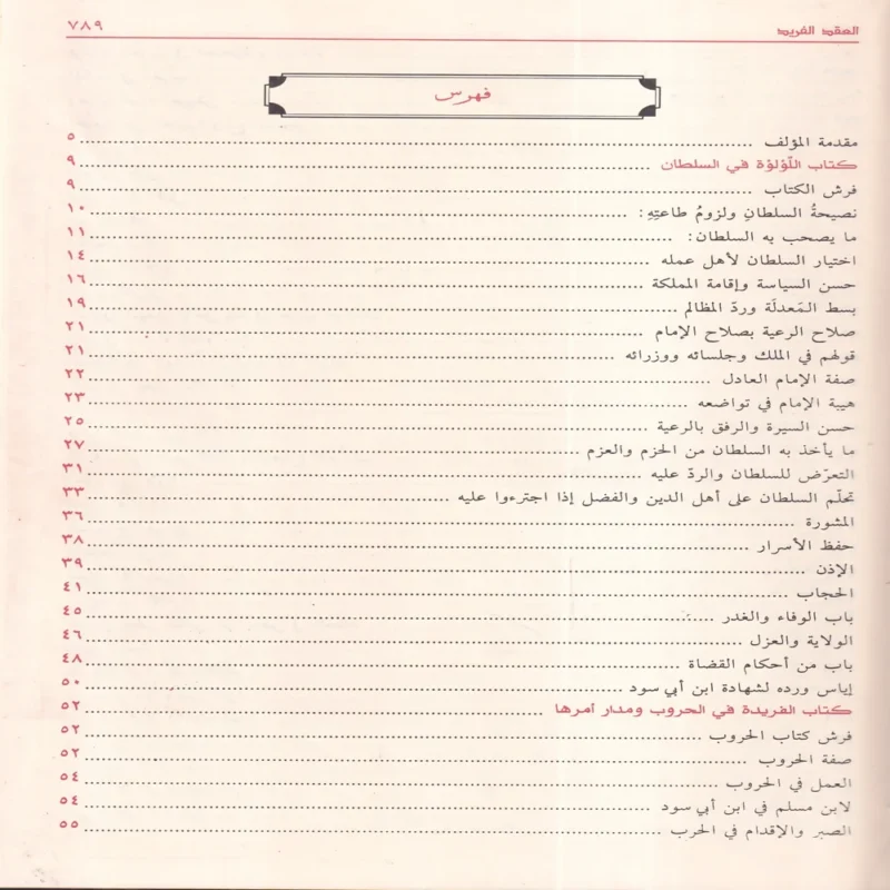 العقد الفريد
