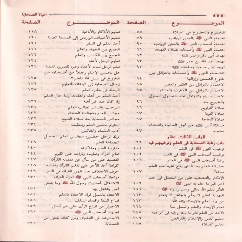 حياة الصحابة