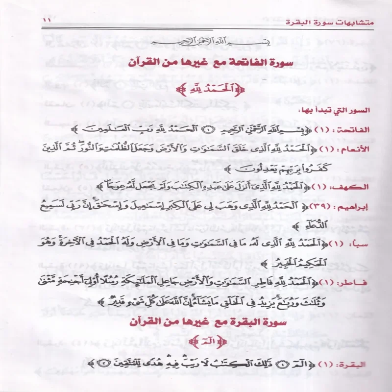 الإتقان في متشابهات القران