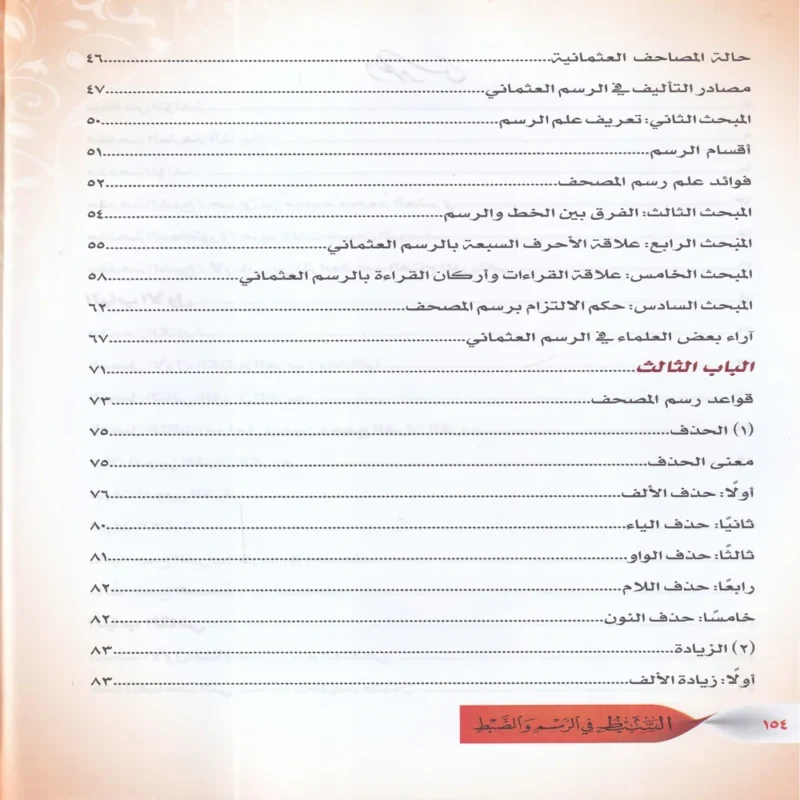 السبط في الرسم والضبط