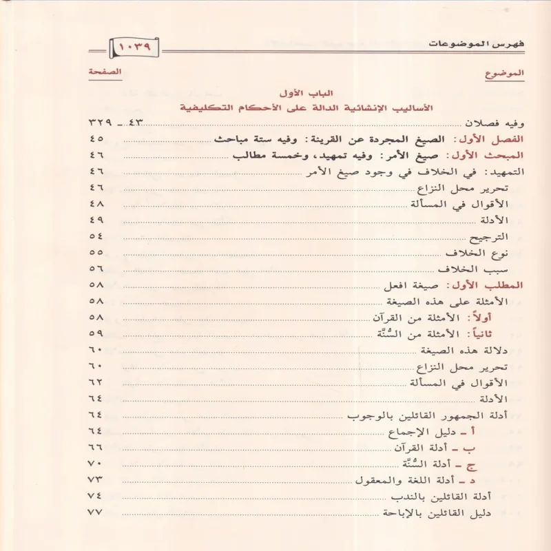 الأساليب الشرعية الدالة على الأحكام التكليفية