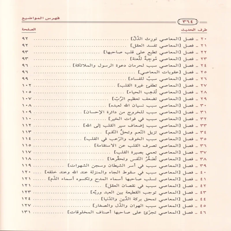 الداء والدواء لإبن القيم