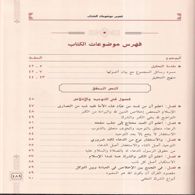 مجموعة رسائل ومسائل متنوعة لشيخ الإسلام ابن تيمية ( المجموعة الأولى )