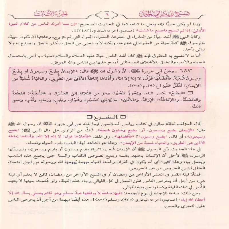 شرح رياض الصالحين من كلام سيد المرسلين صلى الله عليه وسلم