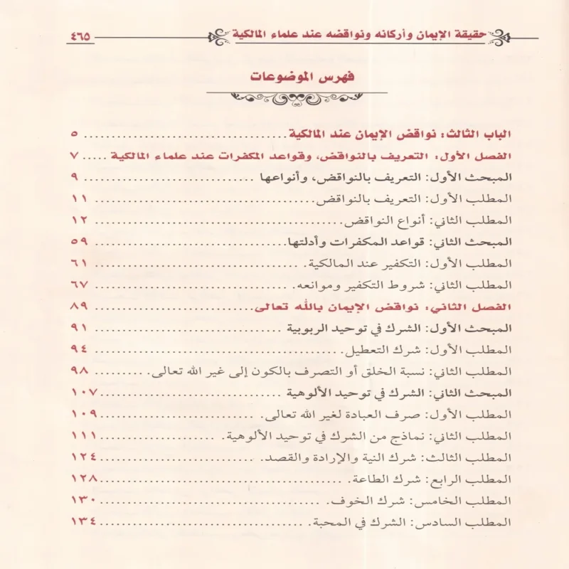 IMG_20260903_0179 حقيقة الايمان واركانه ونواقضه عند علماء المالكية