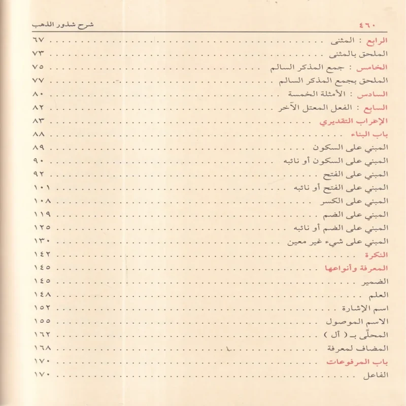 100297-4 شرح شذور الذهب في معرفة كلام العرب