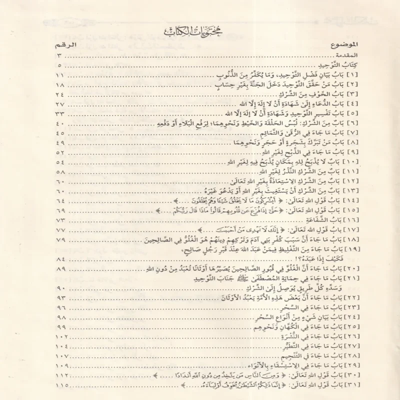 القول السديد في مقاصد التوحيد