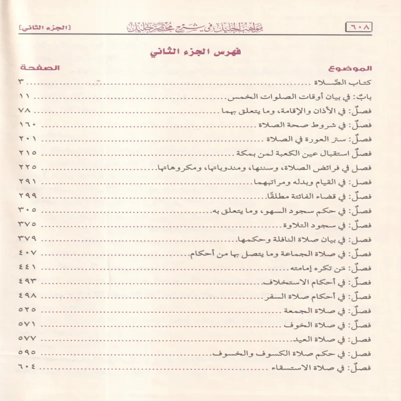 مواهب الجليل في شرح مختصر خليل