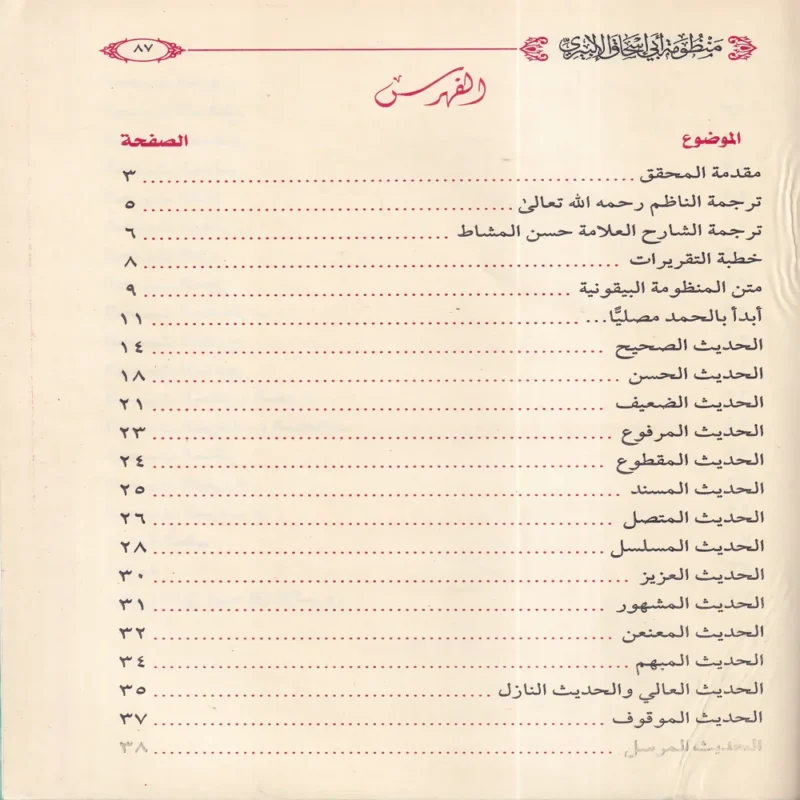 11359-3 التقريرات السنية شرح المنظومة البيقونية في مصطلح الحديث