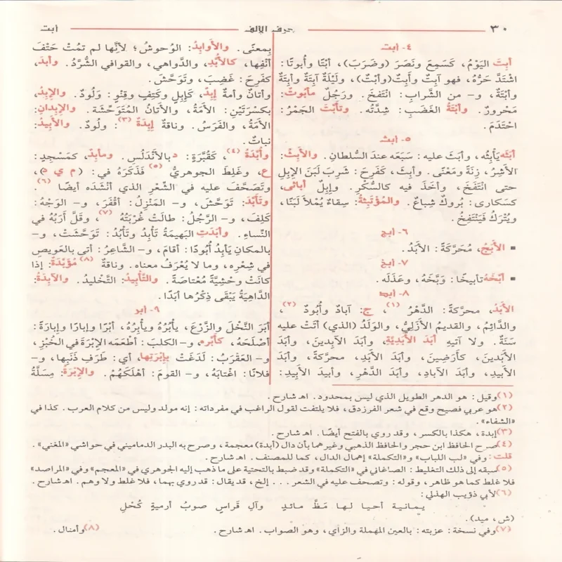 القاموس المحيط مرتب ترتيب الفبائيا وفق اوائل الحروف