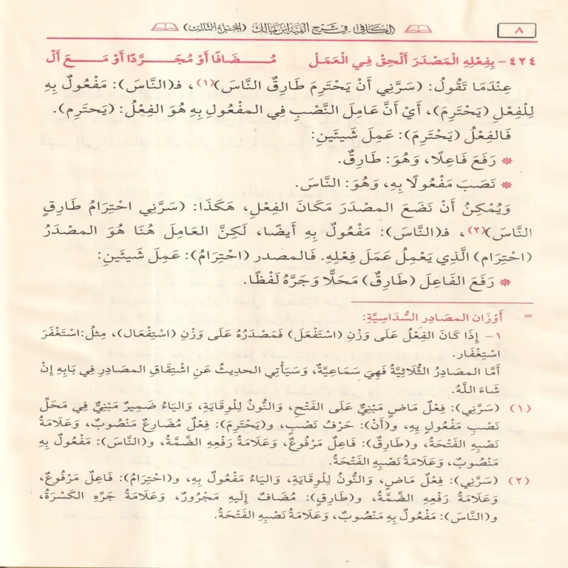 الكافي في شرح ألفية ابن مالك