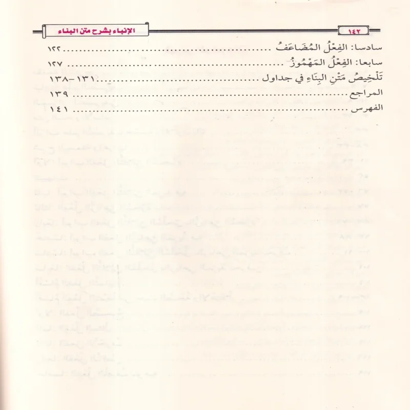 12255-4 الإنباء بشرح متن البناء في علم التصريف