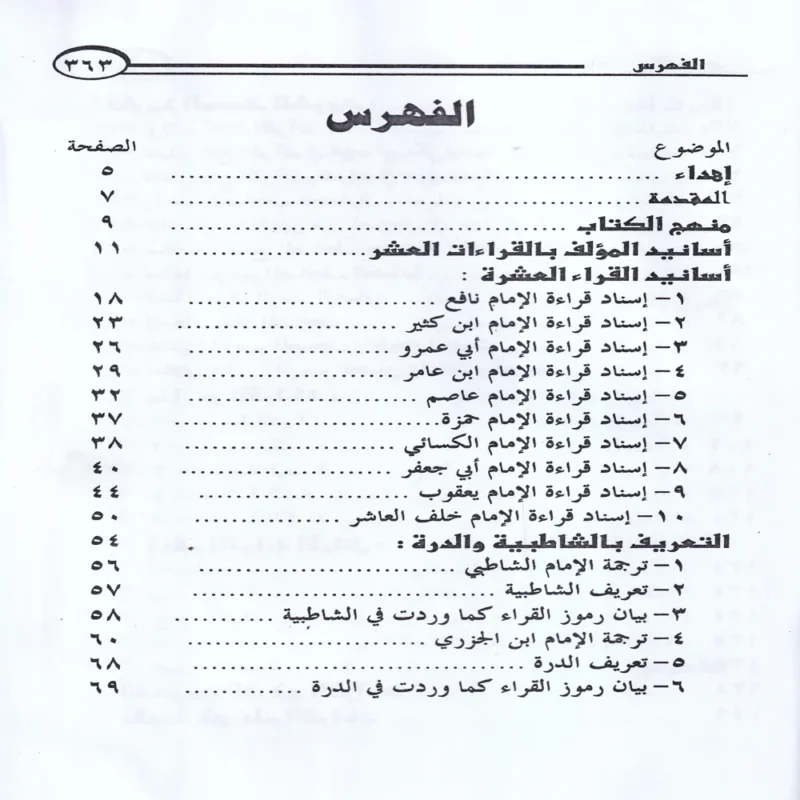 الميسر في جمع القراءات العشر من طريقي الشاطبية والدرة 9/1