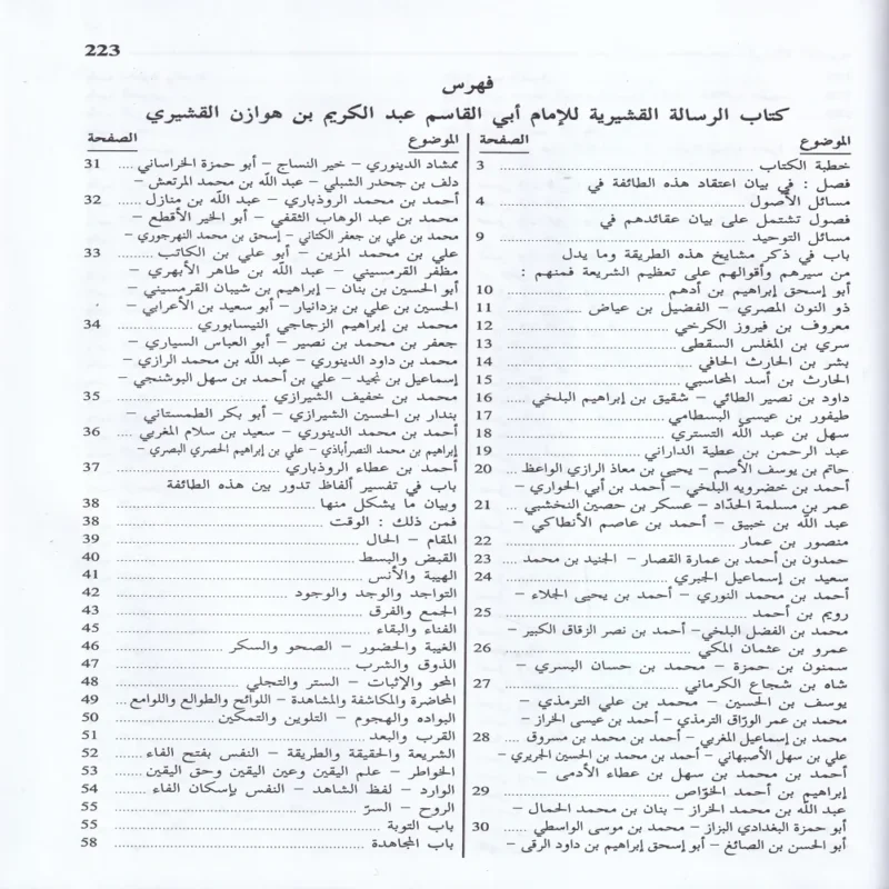 الرسالة القشيرية