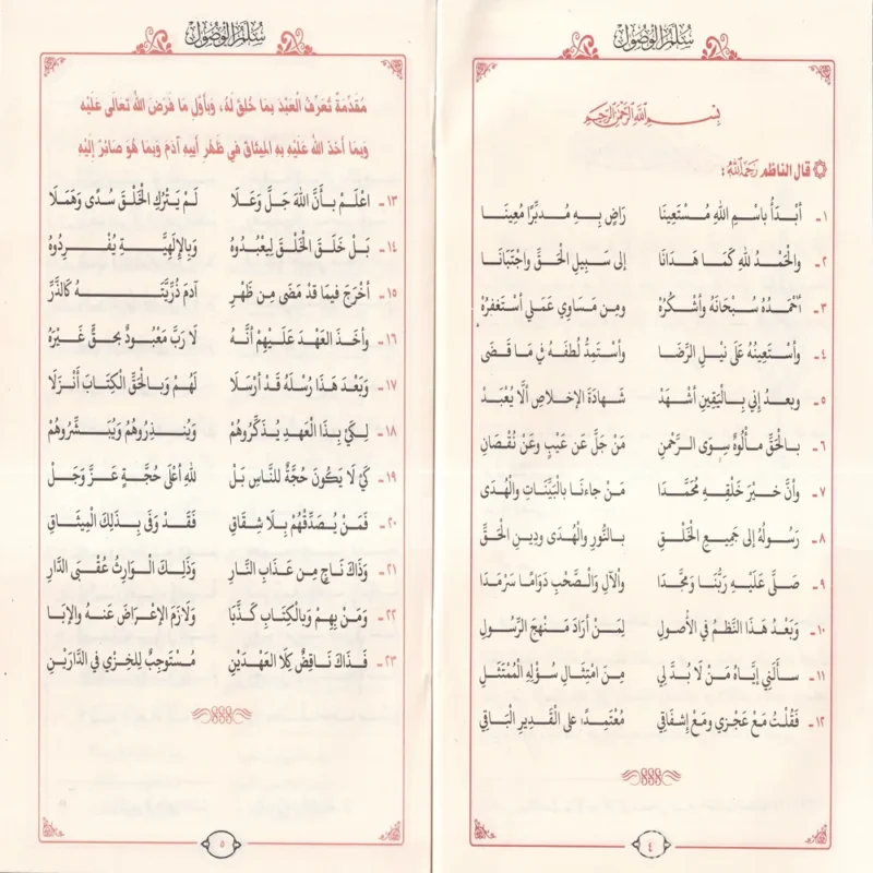 16918-1 منظومة سلم الوصول إلى علم الأصول