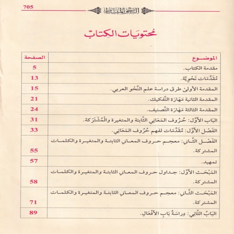 النحو المبسط