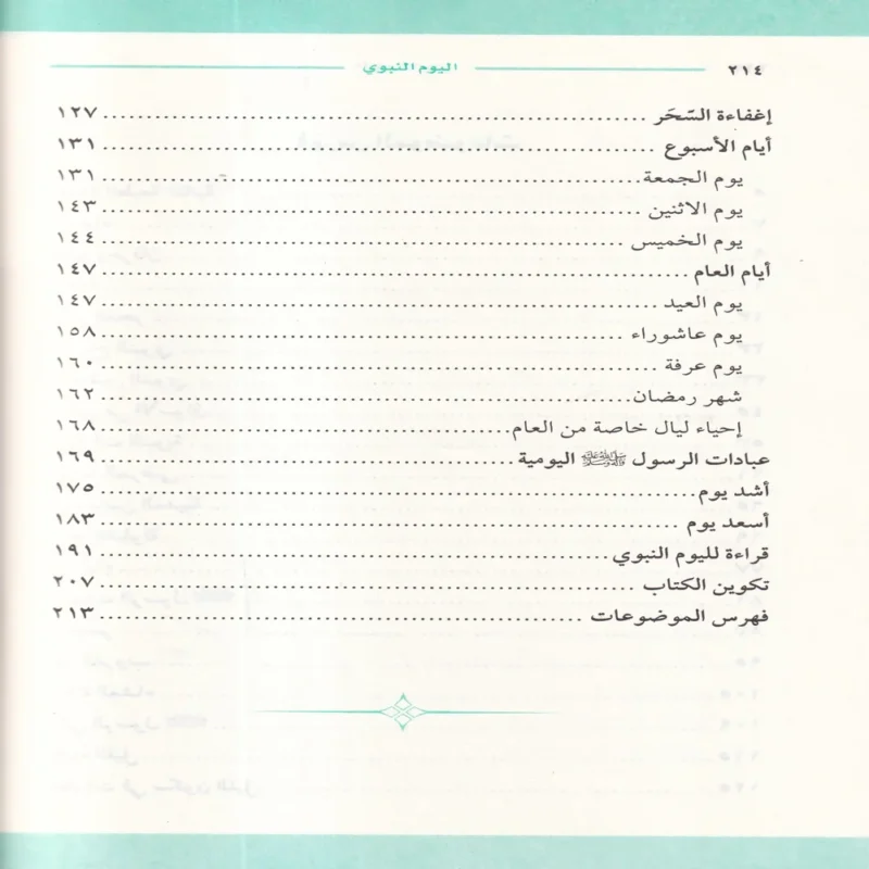 اليوم النبوى
