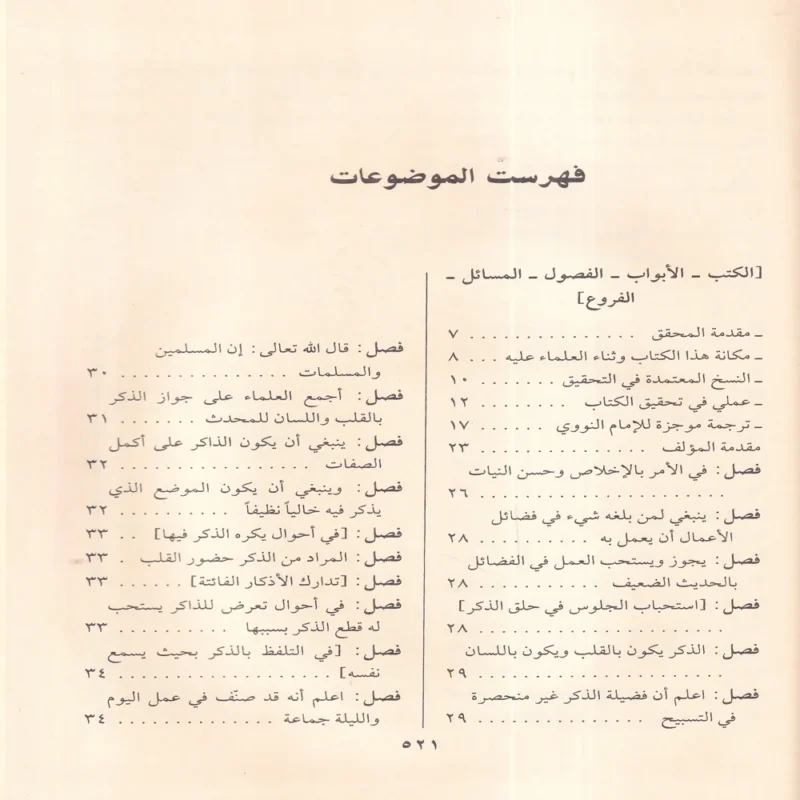 الاذكار حلية الابرار وشعار الاخيار في الدعوات والاذكار المستحبة في الليل والنهار